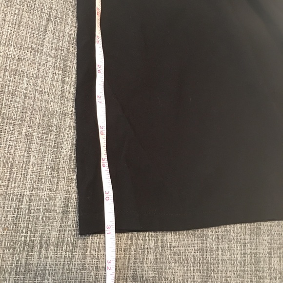 Forever 21 Sz small wide leg split pants women black red - Picture 6 of 7